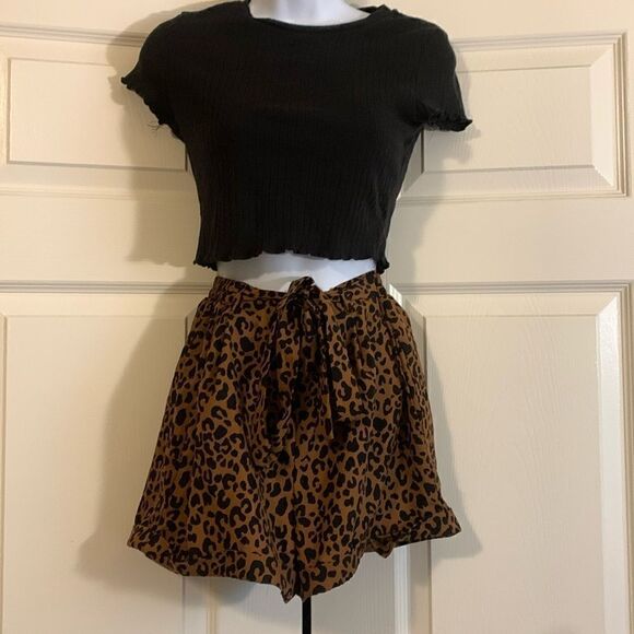 SIENNA SKY, skort, medium, leopard print, polyester blend, great condition - Picture 1 of 10
